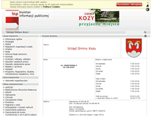Tablet Screenshot of bip.kozy.pl