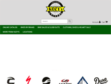 Tablet Screenshot of kozy.com